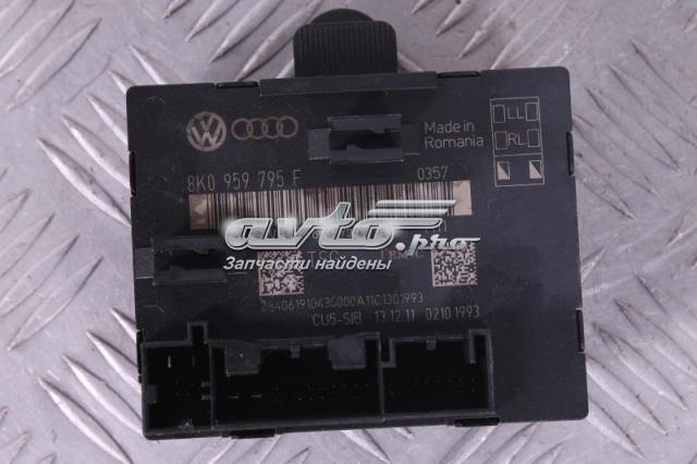Блок комфорту задніх дверей 8K0959795F VAG