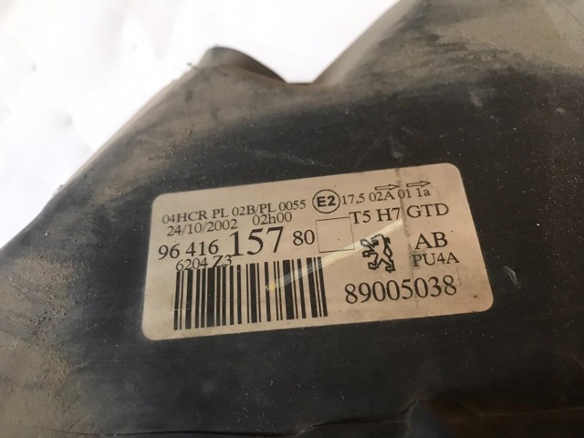 Оптика Peugeot 307