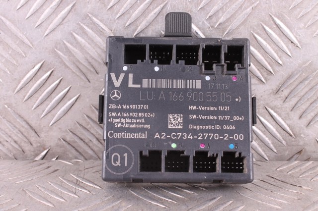 Блок комфорту передніх дверей A1669005505 MERCEDES