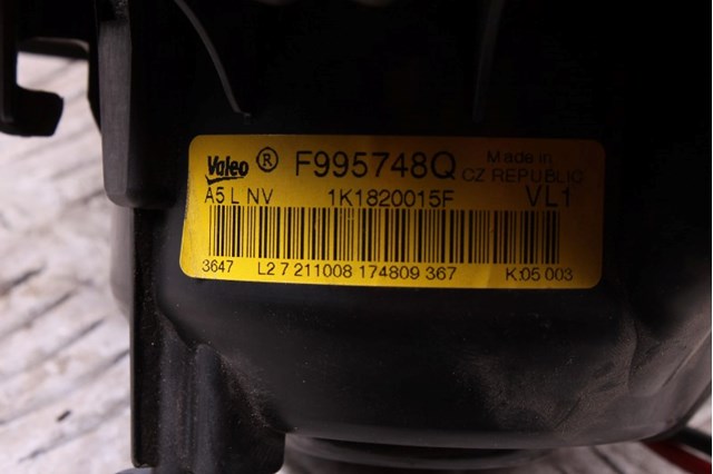 Двигун вентилятора пічки (обігрівача салону) F995748Q VAG