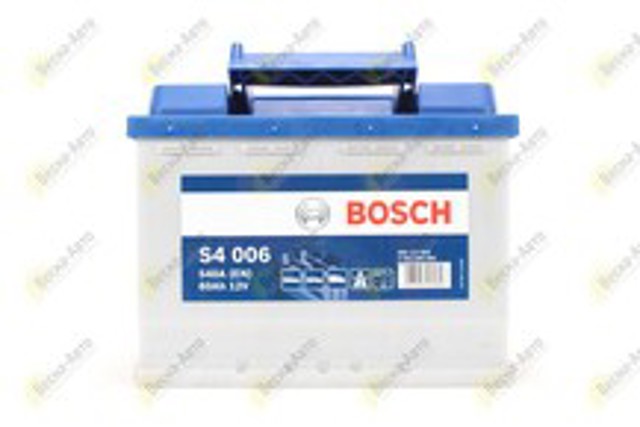 Аккумулятор, bosch s4 60ah/540a (l+, 242x175x190) 0 092 S40 060