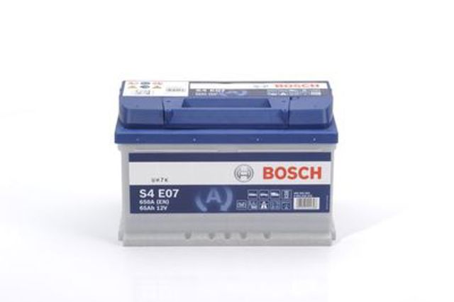 Аккумулятор, bosch s4 efb 65ah/650а (r+, 278x175x175) 0 092 S4E 070