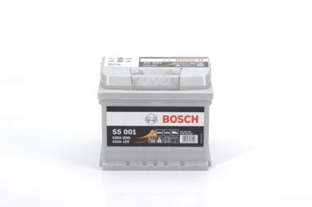 Аккумулятор, bosch s5 52ah/520a (r+, 207x175x175) 0 092 S50 010