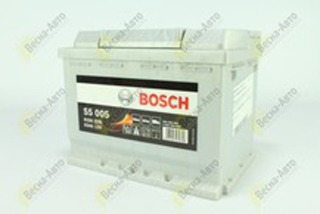 Аккумулятор, bosch s5 63ah/610a (r+, 242x175x190) 0 092 S50 050
