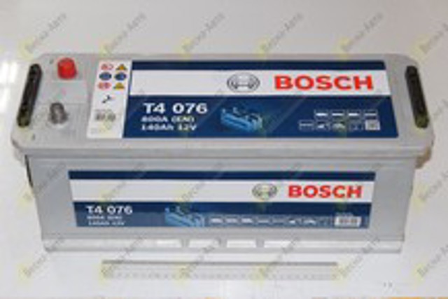 Аккумулятор, bosch t4 140ah/800a (l+, 513x188x223) 0 092 T40 760