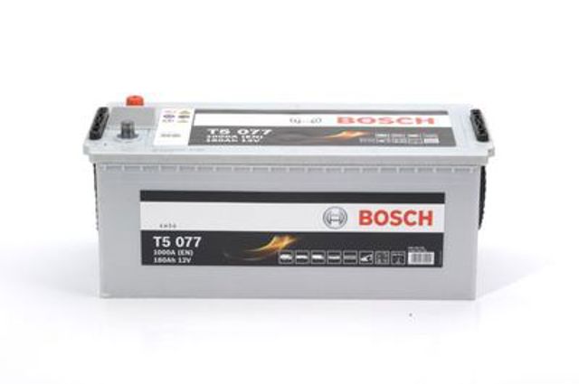 Батарея аккумуляторная bosch t5 077 12в 180ач 1000a(en) l+ 0 092 T50 770