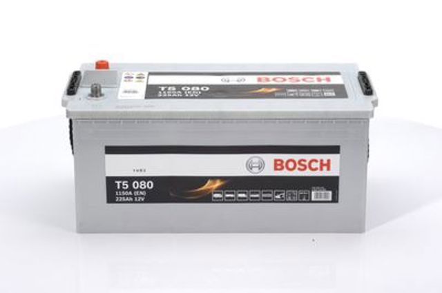 Аккумулятор, bosch t5 225ah/1150a (l+, 518x276x242) 0 092 T50 800