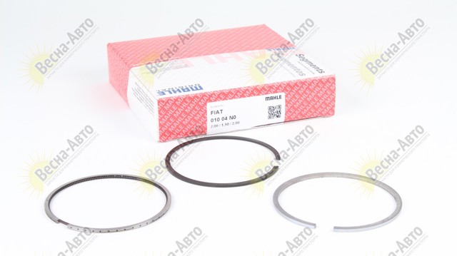 Комплект поршневих кілець на 1 циліндр, STD. 01004N0 MAHLE