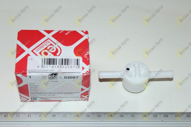 Зворотній клапан повернення палива 02087 FEBI