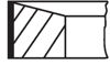 Кільця поршневі на 1 циліндр, STD. 021RS001130N0 MAHLE