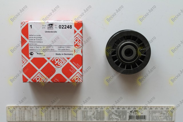 Ролик приводного ременя, паразитний 02248 FEBI