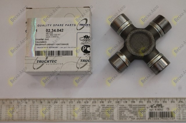 Хрестовина карданного валу, заднього 0234042 TRUCKTEC