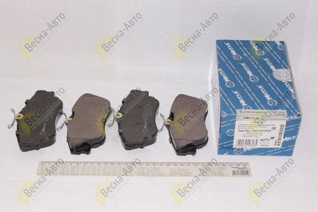 Колодки передні 0252147919 MEYLE