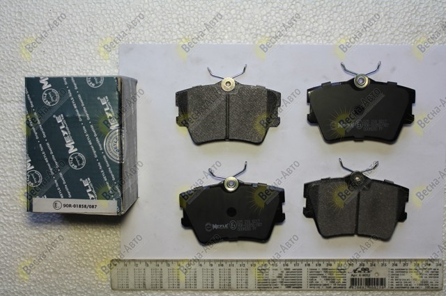 Задні дискові колодки 0252322417 MEYLE