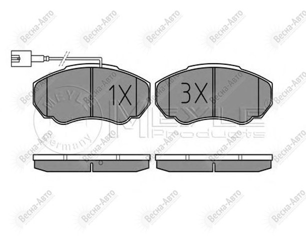 Дискові гальма Фіат Дукато II
