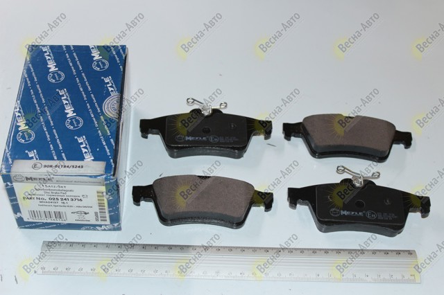 Комплект задніх колодок 0252413716 MEYLE