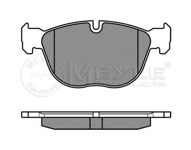 Тормозні колодки 0252417019PD MEYLE