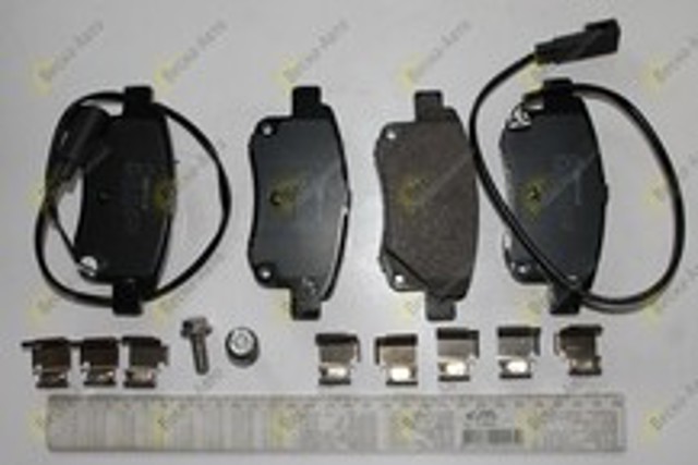 Задні дискові колодки 0252448617W MEYLE