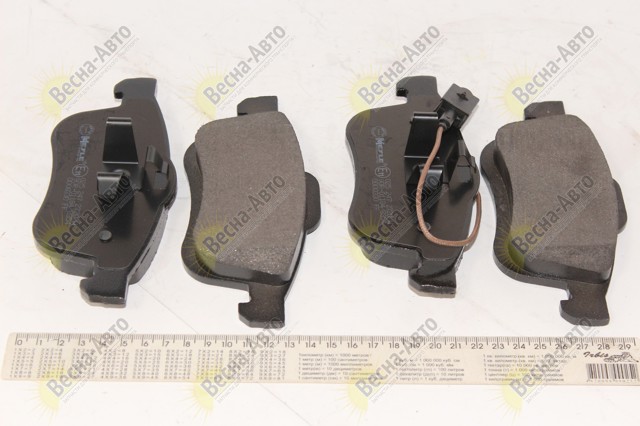 Колодки передні 0252472720W MEYLE