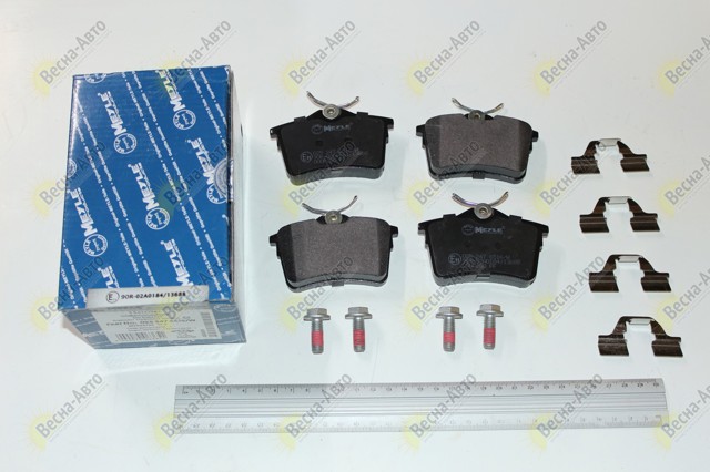 Колодки гальмівні задні, дискові 0252476516W MEYLE