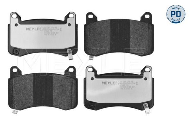 Колодки передні 0252615216PD MEYLE
