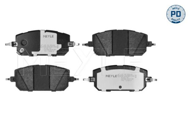 Колодки передні 0252650616PD MEYLE