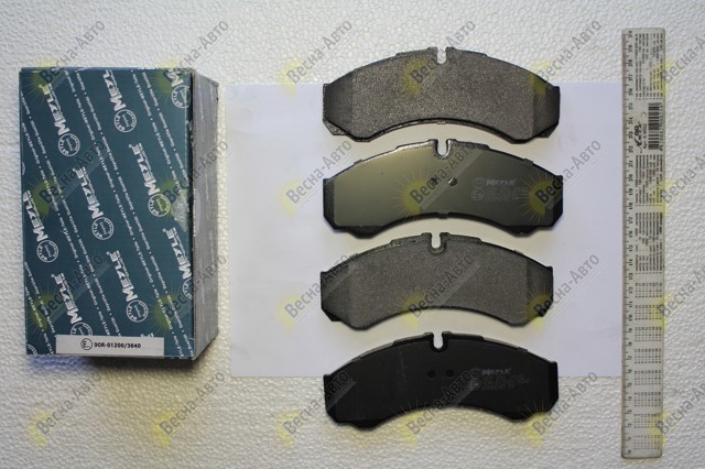 Задні дискові колодки 0252912120 MEYLE