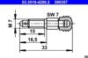 Штуцер прокачування супорта гальмівного, переднього 03351842002 ATE