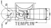 Пневмоподушка/пневморессора моста 040606106530 TEMPLIN