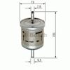 Фільтр-відстійник палива грубої очистки 0450905985 BOSCH