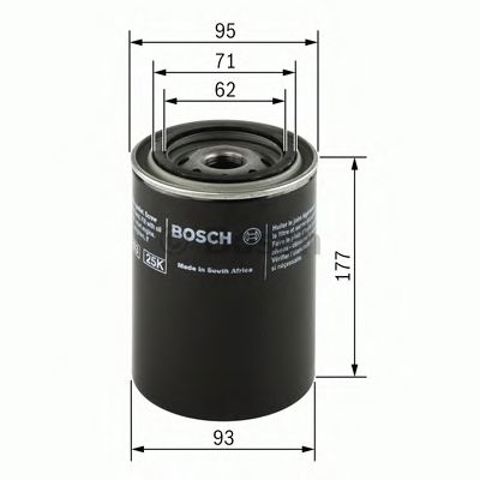 Фільтр масла 0451203220 BOSCH