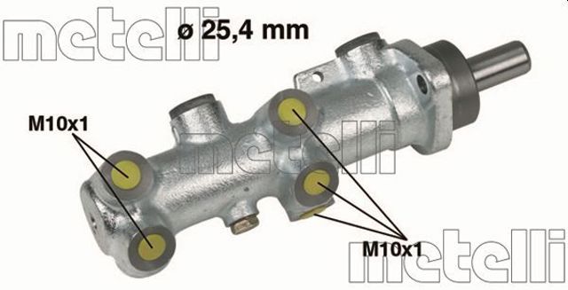 Циліндр головний гальма (Гідротормоз) 050239 METELLI