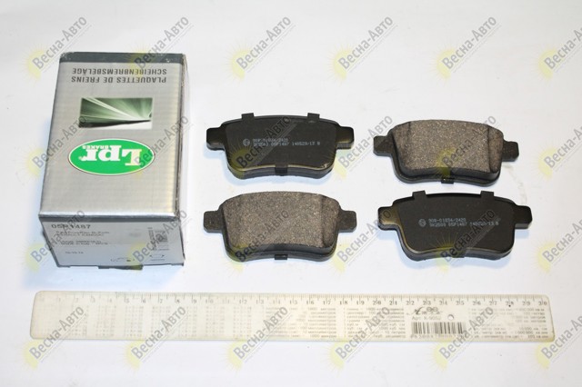 Задні колодки 05P1487 LPR