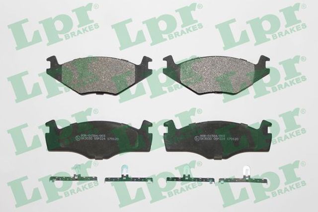 Передні гальмівні колодки 05P224 LPR