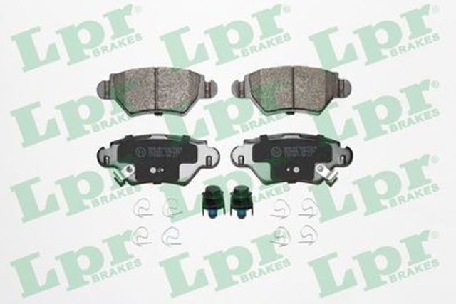Комплект задніх колодок 05P699 LPR