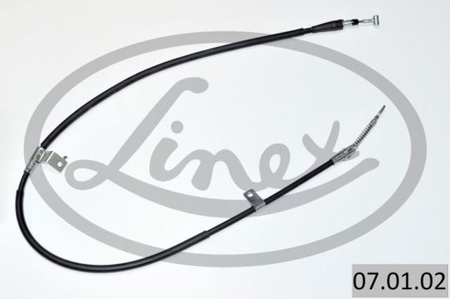 Трос ручного гальма задній, лівий 070102 LINEX