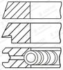 Кільця поршневі на 1 циліндр, 2-й ремонт (+0,50) 0810940710 GOETZE