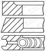 Комплект поршневих кілець на 1 циліндр, STD. 0842100000 GOETZE
