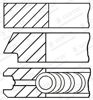 Кільця поршневі на 1 циліндр, STD. 0843650000 GOETZE