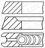 Комплект поршневих кілець на 1 циліндр, STD. 0850180000 GOETZE