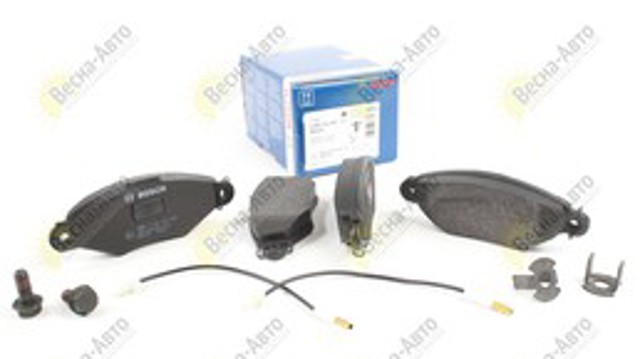 Колодки гальмівні передні, дискові 0986424455 BOSCH