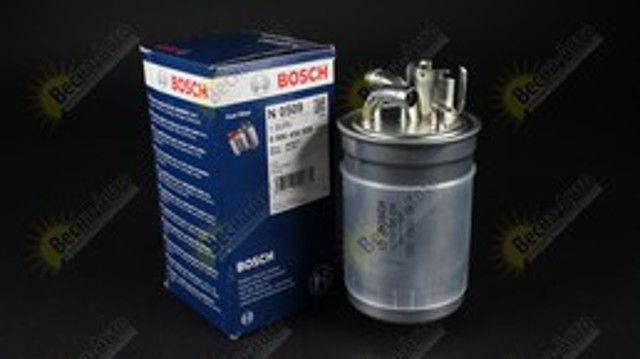 Bosch ,n0509 h=164mm фільтр паливний  (з підогр,2труб,) 2,5tdi: audi a4/6/8 vw passat skoda superb 0 986 450 509