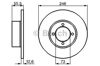 Ротор гальмівний 0986478082 BOSCH