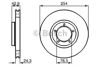 Ротор гальмівний 0986478160 BOSCH