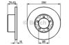 Гальмо дискове переднє 0986478201 BOSCH