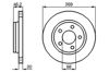 Диск заднього гальма 0986478316 BOSCH