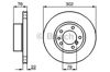 Диск гальмівний передній 0986478318 BOSCH