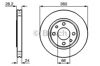 Гальмо дискове переднє 0986478830 BOSCH