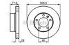 Ротор гальмівний 0986479001 BOSCH