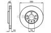 Гальмо дискове переднє 0986479107 BOSCH